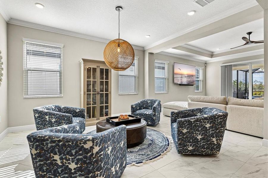 Furnished interior view inside a new home in , Bradenton (Image 42).