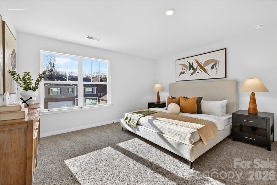Furnished interior view inside a new home in Brinkley Ridge, Kings Mountain (Image 9).