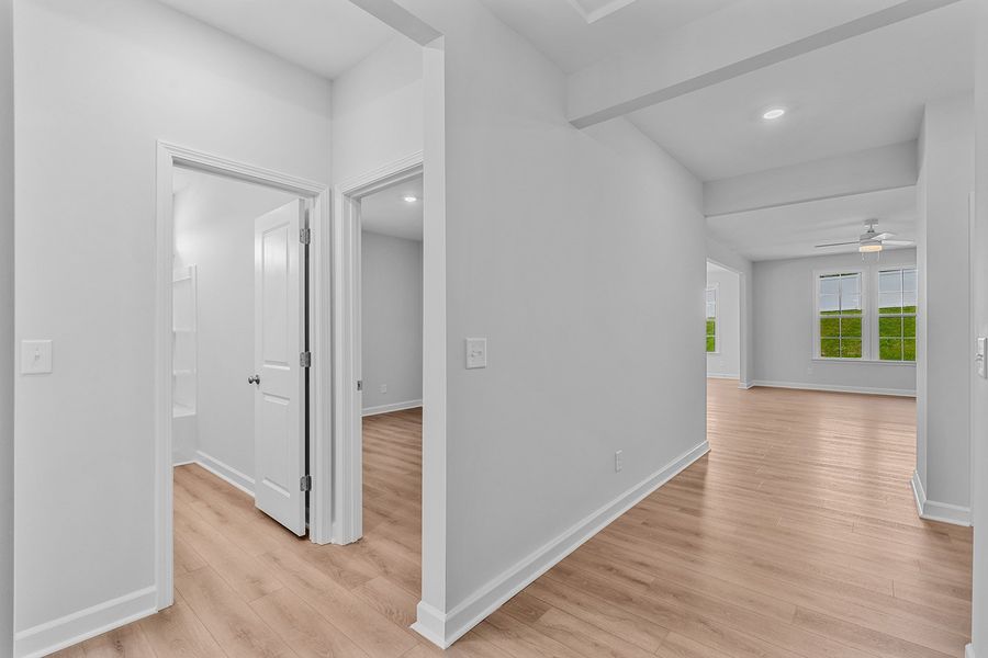 Spacious, unfurnished interior of a new home in Hanes Lake, Winston-Salem (Image 13).