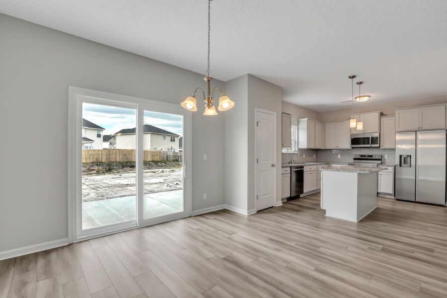 Representative unfurnished interior of a home built from the The Brunsen by RTS Homes in Doctor's Creek, Ludowici (Image 24).