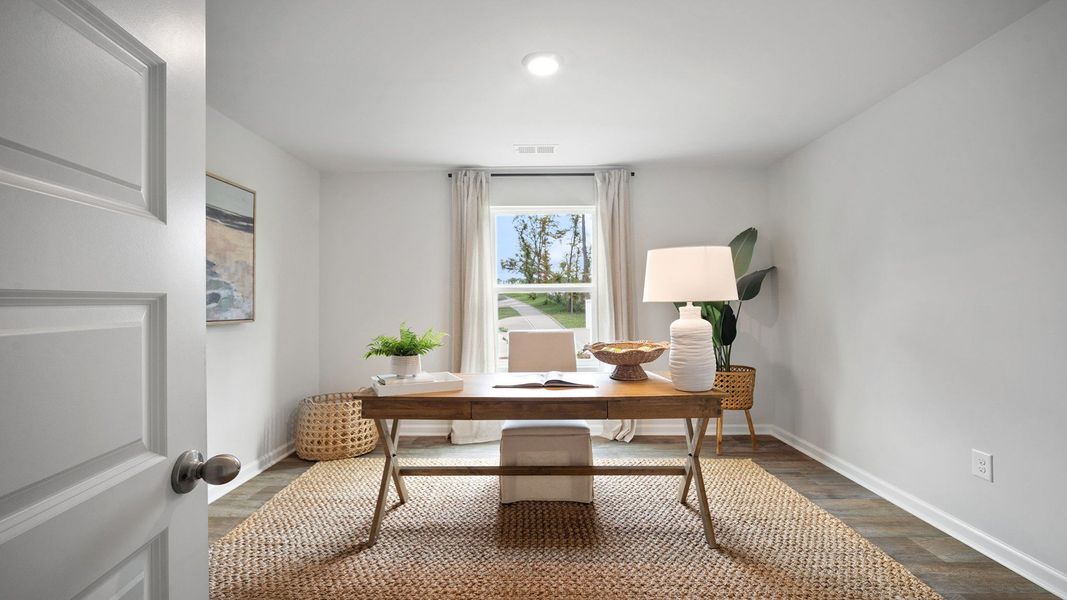 Furnished interior view inside a new home in The Retreat at East Argent, Ridgeland (Image 34). Furnished interior view inside a new home in The Retreat at East Argent, Ridgeland (Image 34).