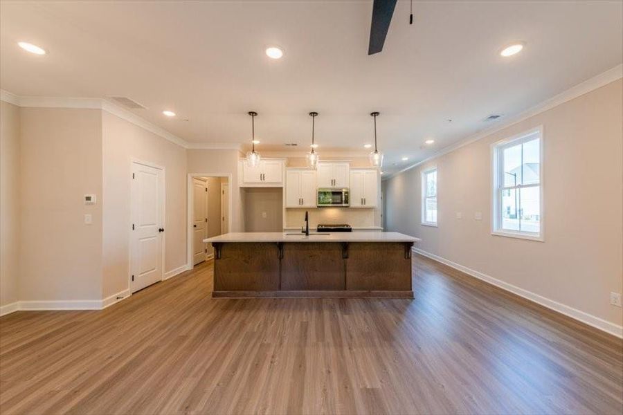 Furnished interior view inside a new home in Cherokee Township, Acworth (Image 6).