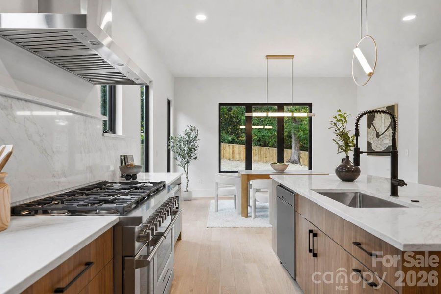 Furnished interior view inside a new home in , Charlotte (Image 30).