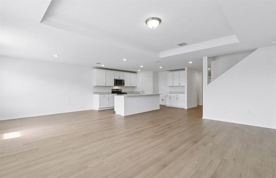 Open concept throughout main living areas Open concept throughout main living areas