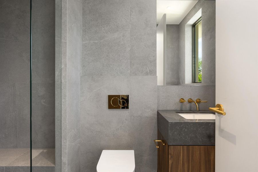 Furnished interior view inside a new home in , Delray Beach (Image 47).