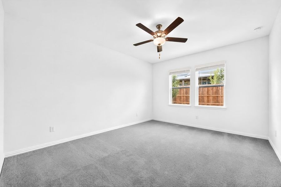 Spacious, unfurnished interior of a new home in Parks at Foster Crossing, Anna (Image 18). Spacious, unfurnished interior of a new home in Parks at Foster Crossing, Anna (Image 18).