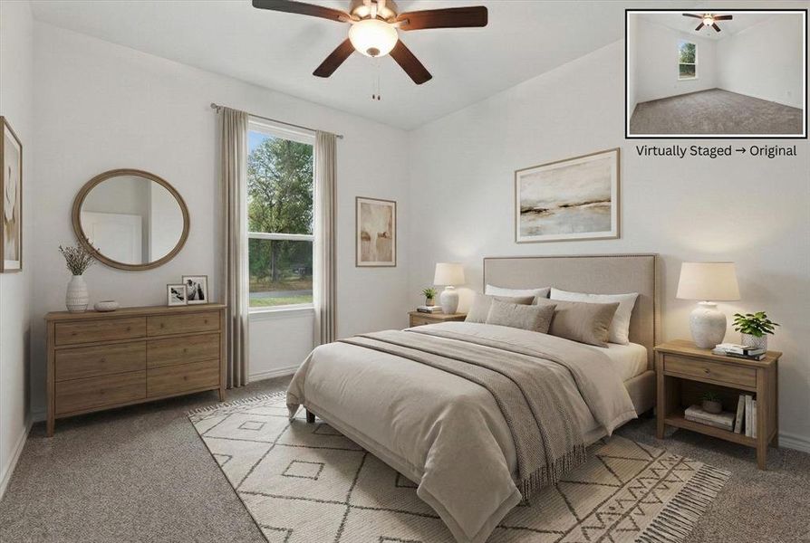 Furnished interior view inside a new home in , Emory (Image 5).