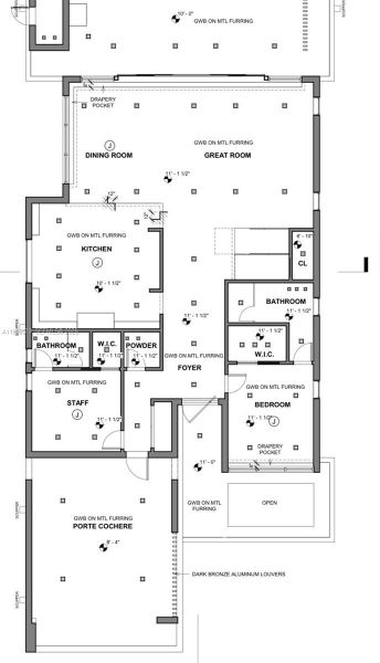 2D floor plan layout of this home in , Miami, FL (Image 7).