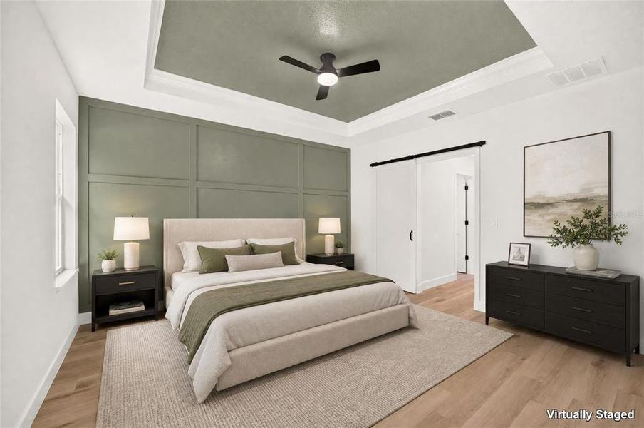 Furnished interior view inside a new home in , Ocala (Image 5).