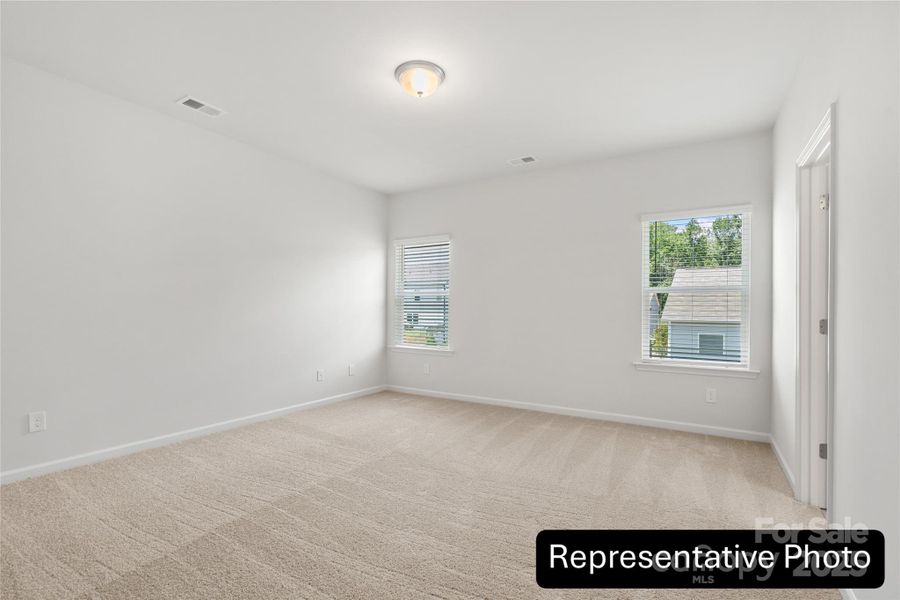 Spacious, unfurnished interior of a new home in Country Club Village, Salisbury (Image 9). Spacious, unfurnished interior of a new home in Country Club Village, Salisbury (Image 9).