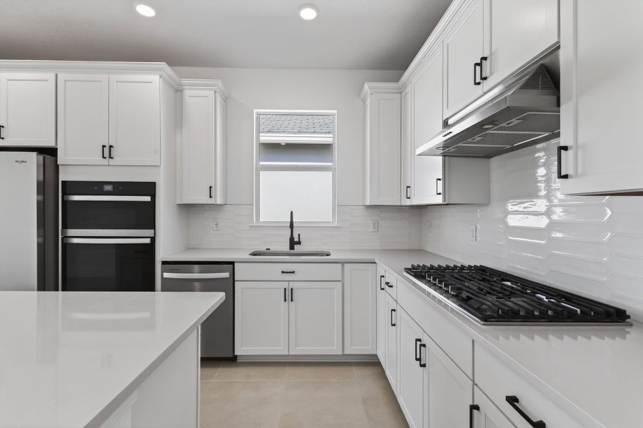 Furnished interior view inside a new home in Costa Pointe, Vero Beach (Image 31).