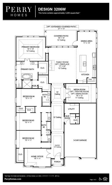 2D floor plan layout of this home in Briarley 60', Montgomery, TX (Image 2). 2D floor plan layout of this home in Briarley 60', Montgomery, TX (Image 2).