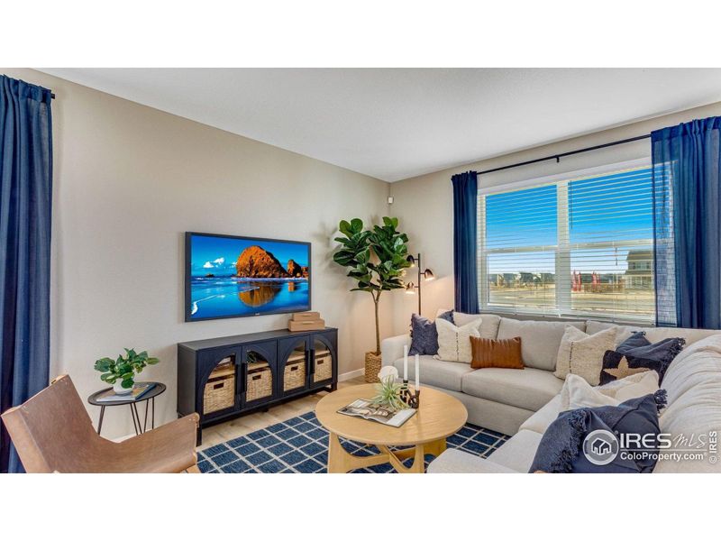 Furnished interior view inside a new home in Prairie Song, Windsor (Image 16).