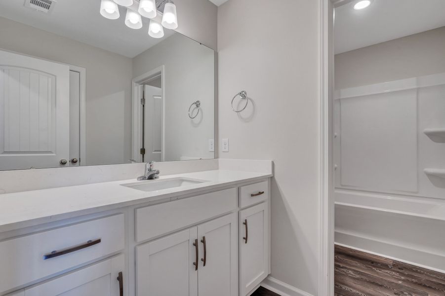 Representative furnished interior of a home built from the The Cypress by Smith Family Homes in Heritage at New Riverside, Bluffton (Image 12).