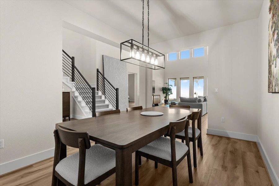 Furnished interior view inside a new home in Easton Park, Austin (Image 15).
