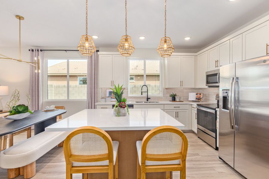 Representative furnished interior of a home built from the Plan 3512 by Scott Communities in The Views at Rancho Cabrillo, Peoria (Image 10).