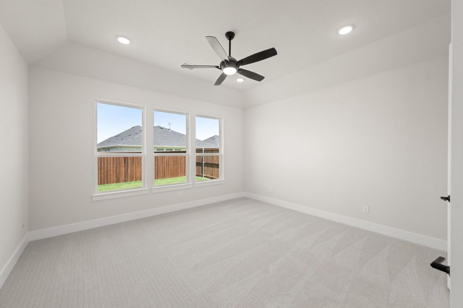 Spacious, unfurnished interior of a new home in Inspiration Collection at Bridgewater, Midlothian (Image 17).