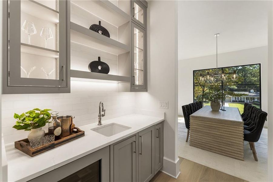 Furnished interior view inside a new home in , Atlanta (Image 8). Furnished interior view inside a new home in , Atlanta (Image 8).