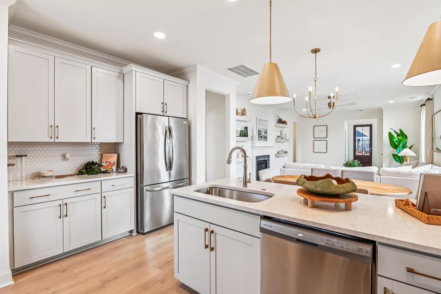 Furnished interior view inside a new home in , Moncks Corner (Image 16). Furnished interior view inside a new home in , Moncks Corner (Image 16).