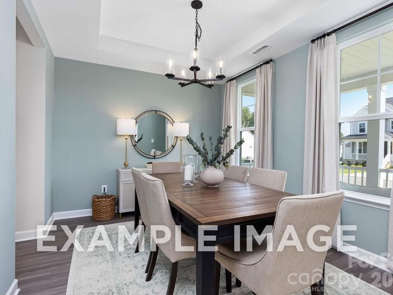 Furnished interior view inside a new home in Windgate, Mooresville (Image 7).