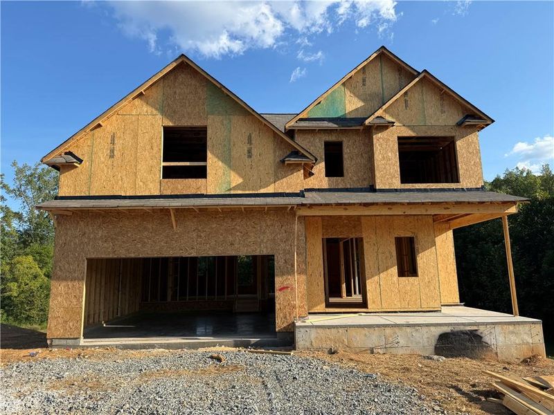In-progress construction of a new home in Maple Village, Adairsville, GA (Image 12).