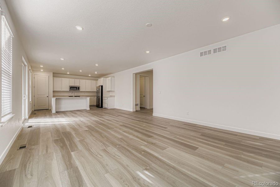 Spacious, unfurnished interior of a new home in Newlin Crossing: The Monarch Collection, Parker (Image 17). Spacious, unfurnished interior of a new home in Newlin Crossing: The Monarch Collection, Parker (Image 17).