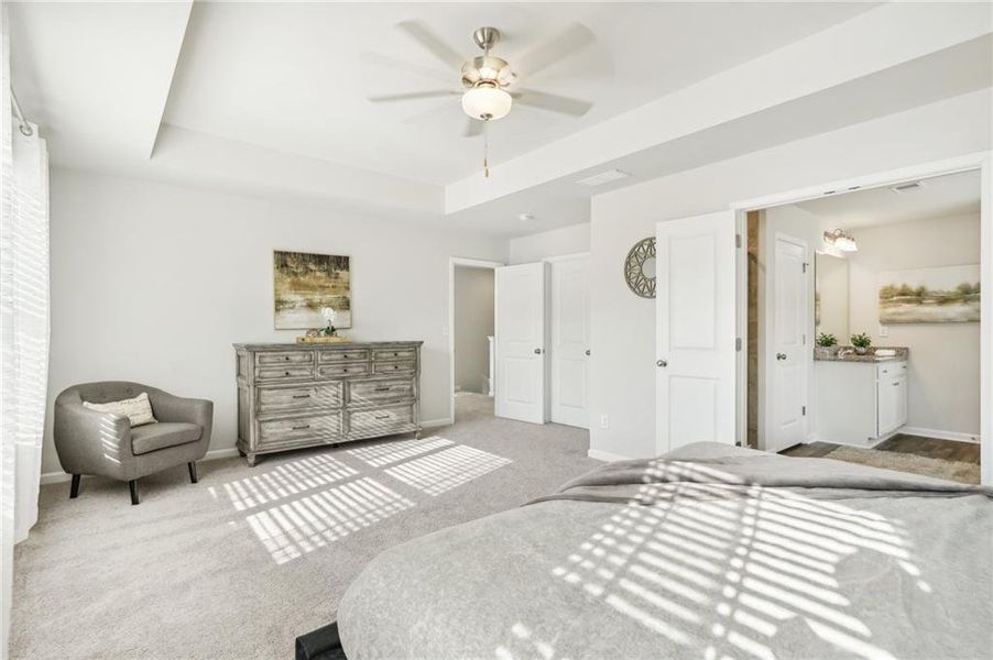 Furnished interior view inside a new home in Fairview Lake, Conyers (Image 41).