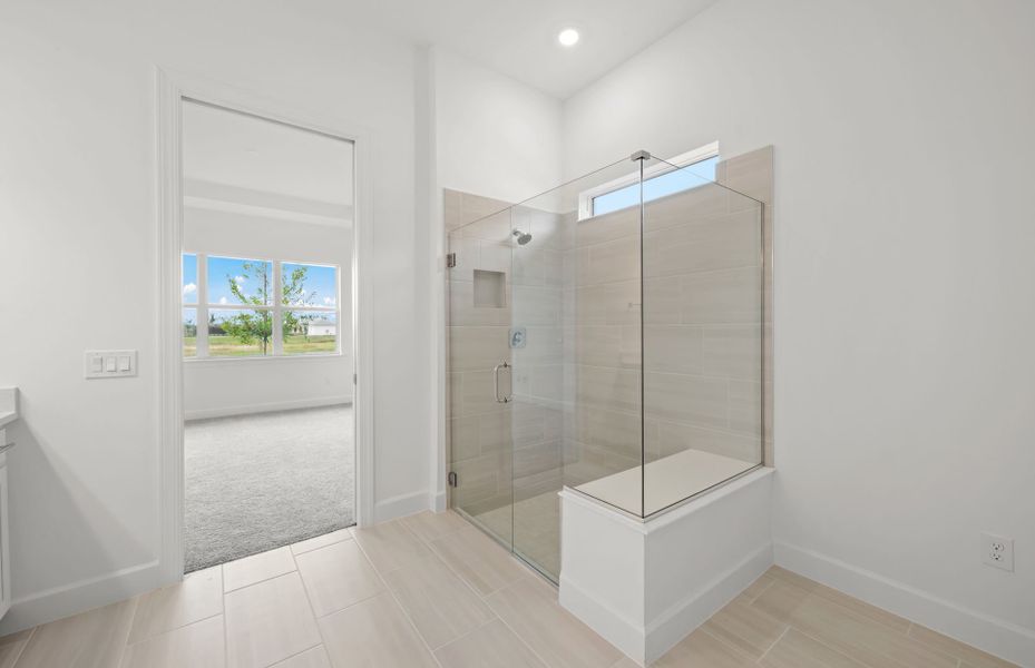 Furnished interior view inside a new home in TerraWalk at Babcock Ranch, Alva (Image 7).