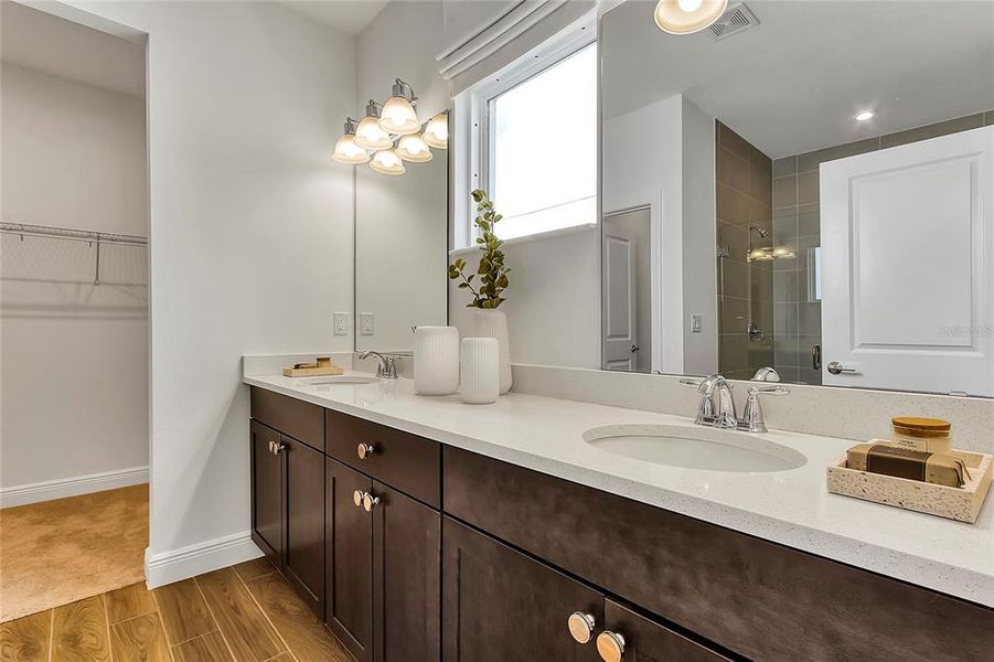 Furnished interior view inside a new home in Prairie Oaks, St. Cloud (Image 19).