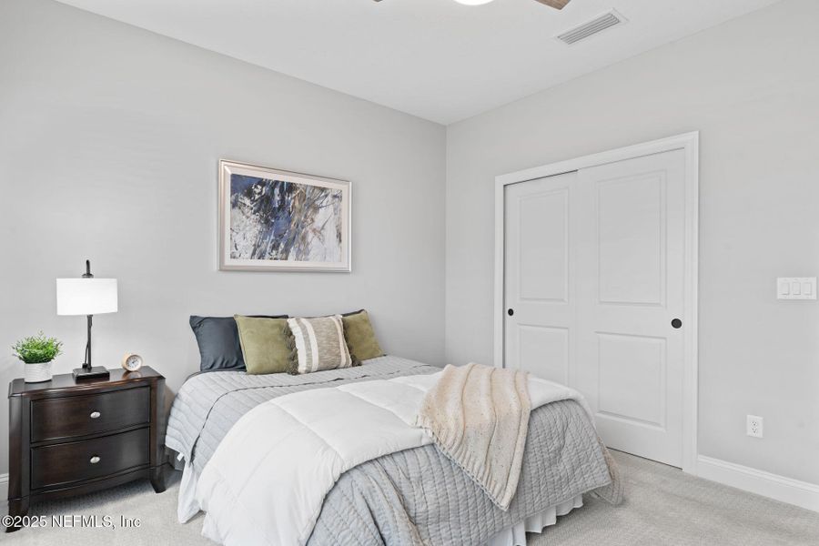 Furnished interior view inside a new home in , St. Augustine (Image 75).