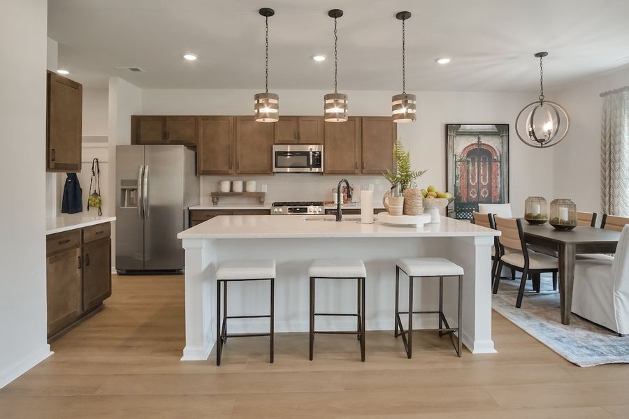 Furnished interior view inside a new home in Hampshire Hills, Columbia (Image 11).