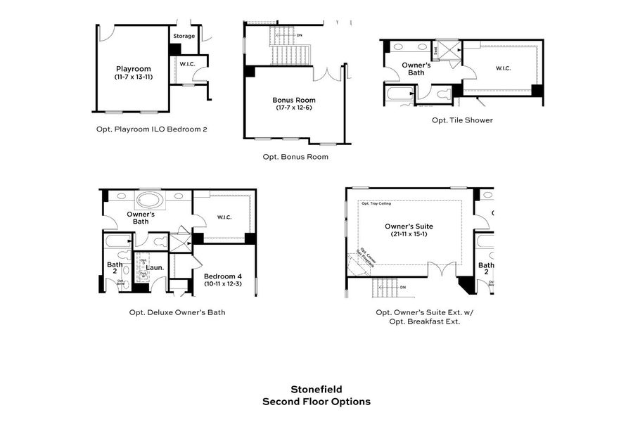 2D floor plan layout for the Stonefield by DRB Homes in Reserve at Crowthorne, Zebulon, NC (Image 29). 2D floor plan layout for the Stonefield by DRB Homes in Reserve at Crowthorne, Zebulon, NC (Image 29).