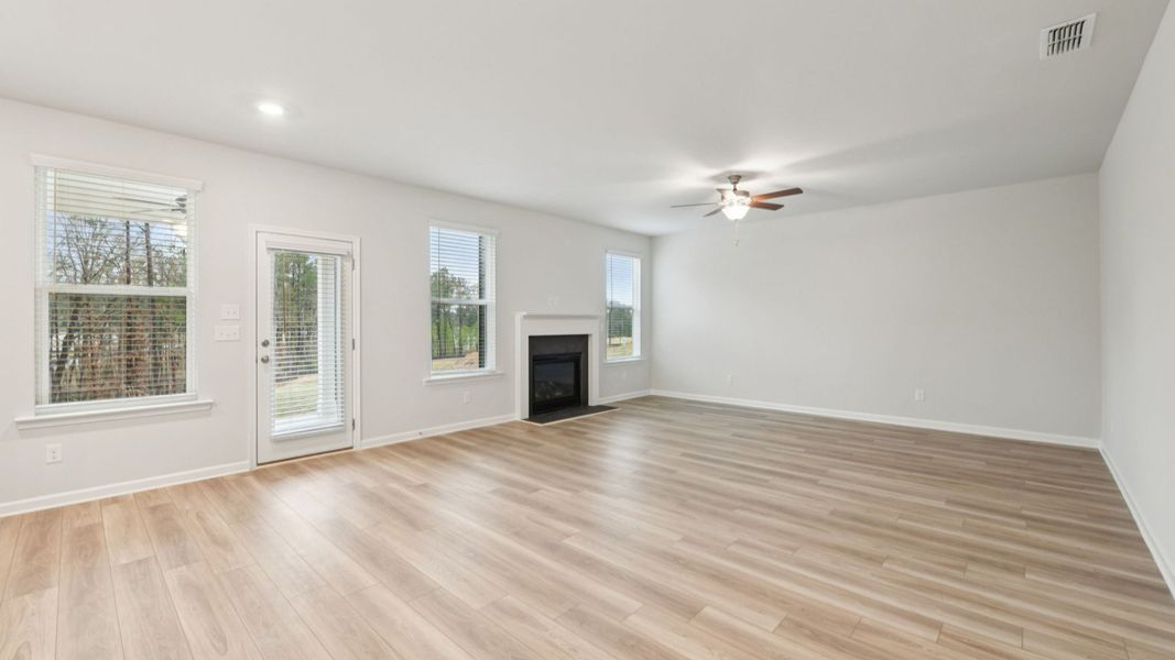 Furnished interior view inside a new home in Hamilton Lakes, Loganville (Image 7).