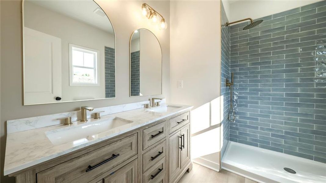 Furnished interior view inside a new home in , Tallapoosa (Image 5).