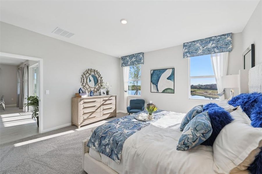 Furnished interior view inside a new home in , Punta Gorda (Image 15).