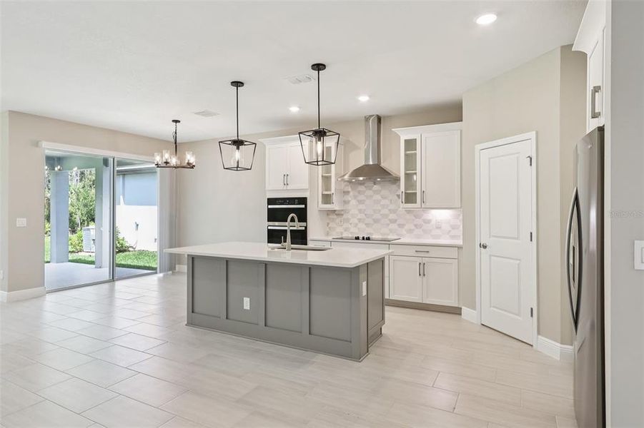 Furnished interior view inside a new home in Legends Preserve - Signature Series, Daytona Beach (Image 15).