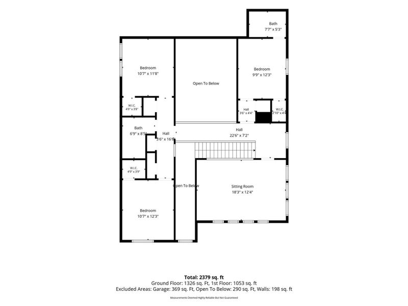 Second Floor Layout