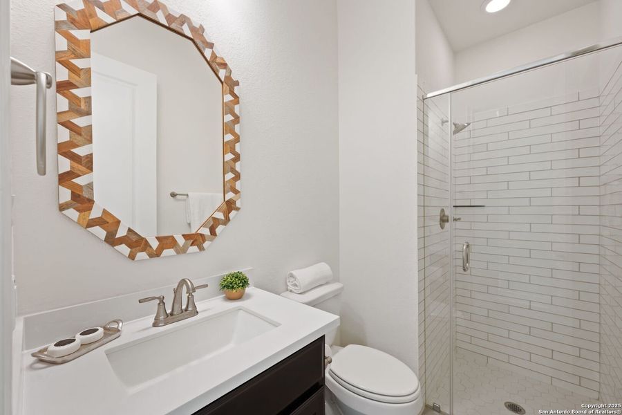 Furnished interior view inside a new home in Esperanza - 70', Boerne (Image 12). Furnished interior view inside a new home in Esperanza - 70', Boerne (Image 12).