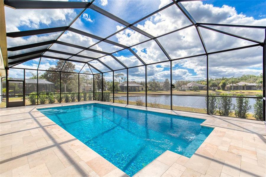 Exterior details and patio area of a home in , Ormond Beach (Image 34).