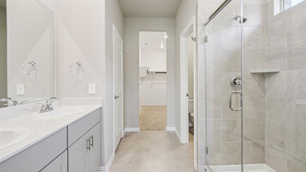 Photo is not of the actual home, but is an inspirational photo of builder’s model home and may depict options, furnishings, and/or decorator features that are not included.