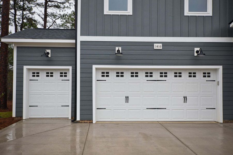 Golf Cart Garage Option