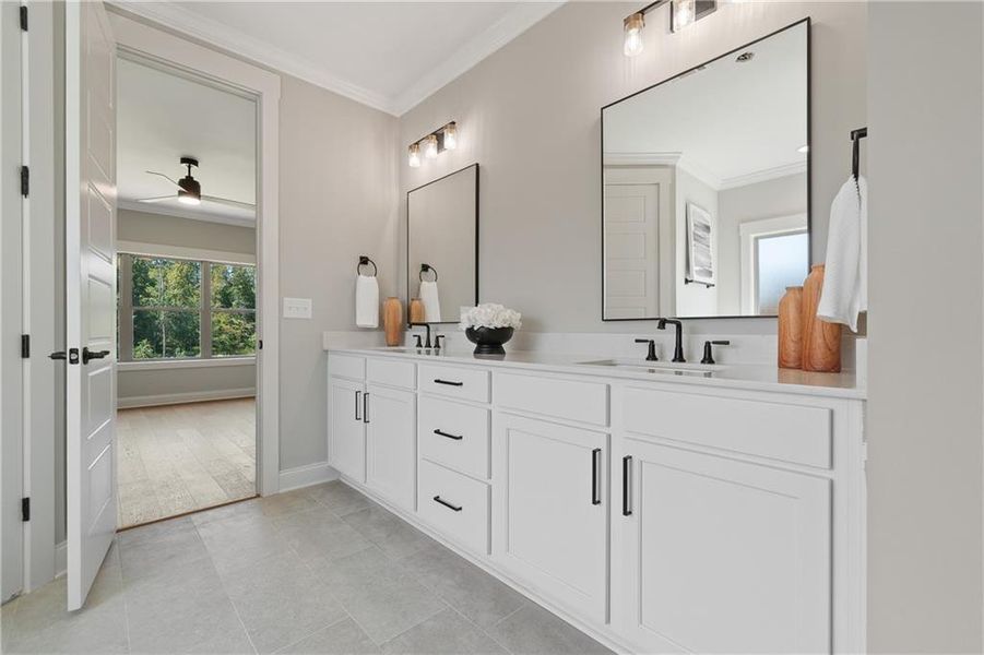 Furnished interior view inside a new home in , Greensboro (Image 5).