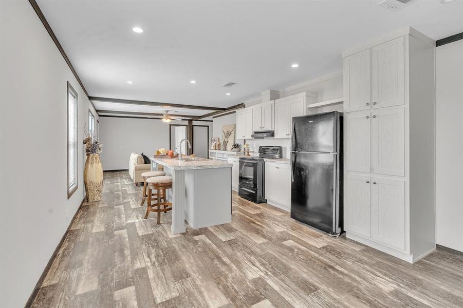 Furnished interior view inside a new home in , Granbury (Image 9).