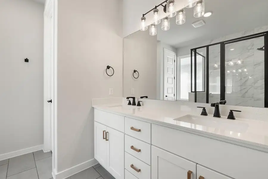 Furnished interior view inside a new home in Flora, Hutto (Image 4).