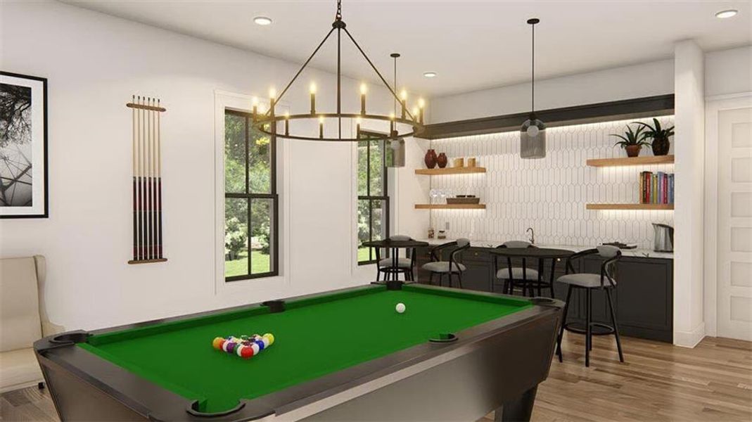 Furnished interior view inside a new home in , Woodstock (Image 35).