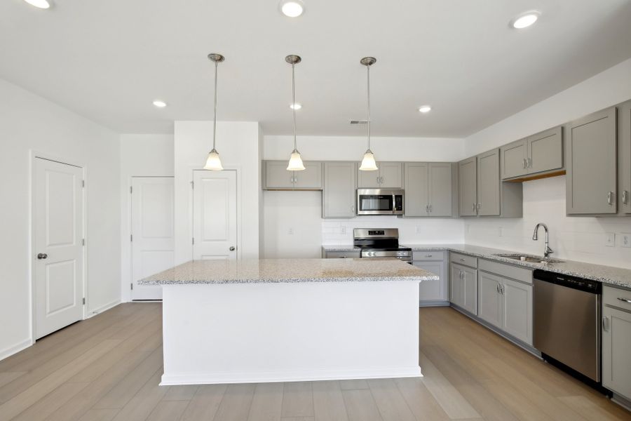 Furnished interior view inside a new home in Wilson Meadows, Clarksville (Image 6).