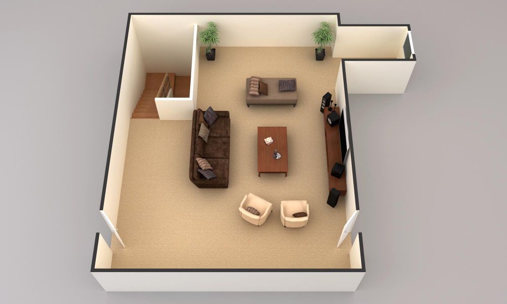 The Waverleigh Courtyard Cottage - Second floor with optional bonus room