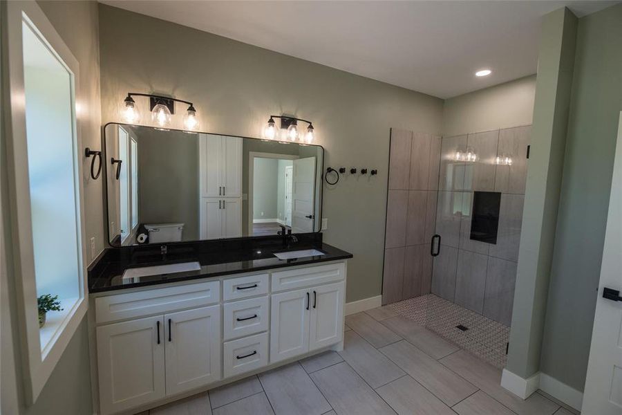 Furnished interior view inside a new home in , Emory (Image 26).
