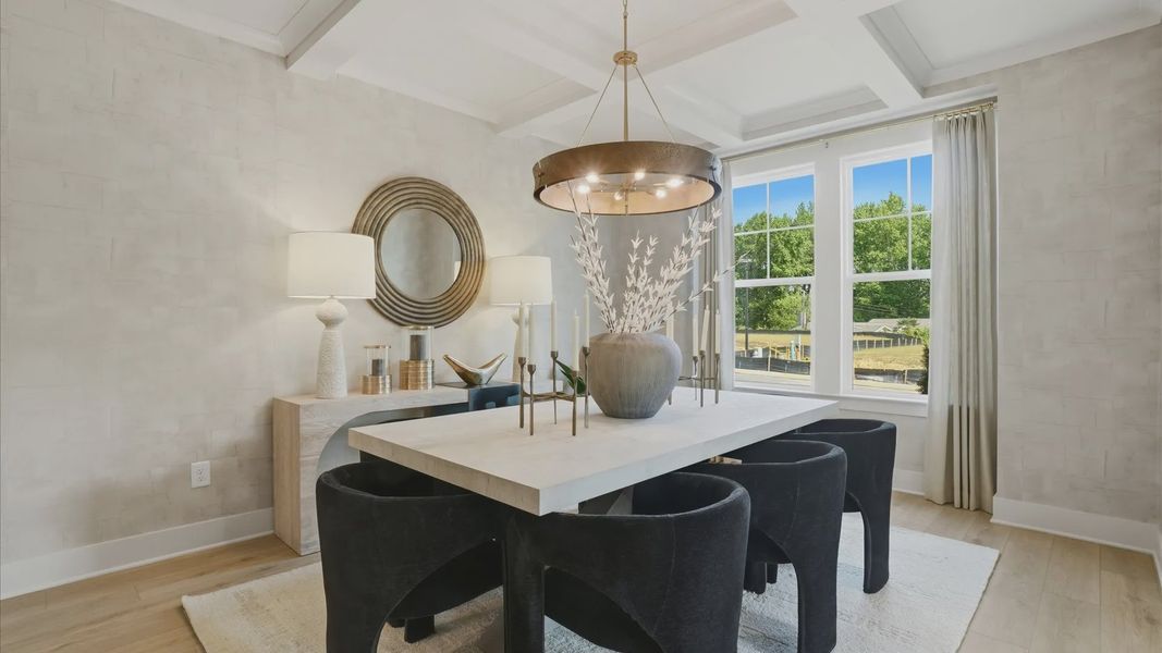 Furnished interior view inside a new home in Northcroft, Loganville (Image 7).