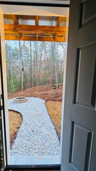 Exterior details and patio area of a home in , Cornelia (Image 38). Exterior details and patio area of a home in , Cornelia (Image 38).